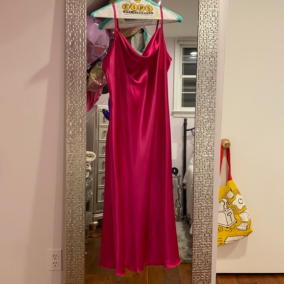 bebe Dresses & Skirts - Bebe Satin Slip Dress